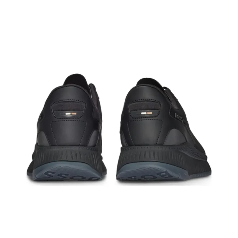 BOSS Logo-plaque Panelled Sneakers-3