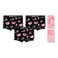3 Pack (Black Pink)