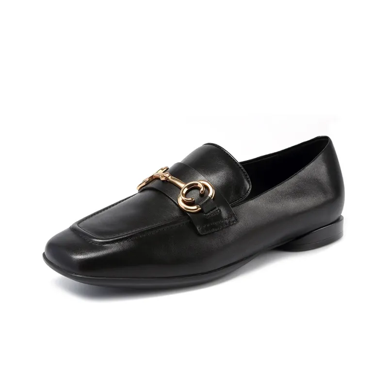 Satchi Loafers Women's Low Top Black-1