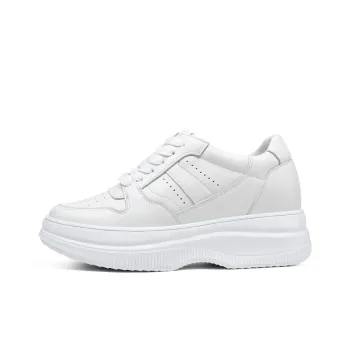 He Jinchang Hermo Collection Low-Top Casual Shoes Women's White