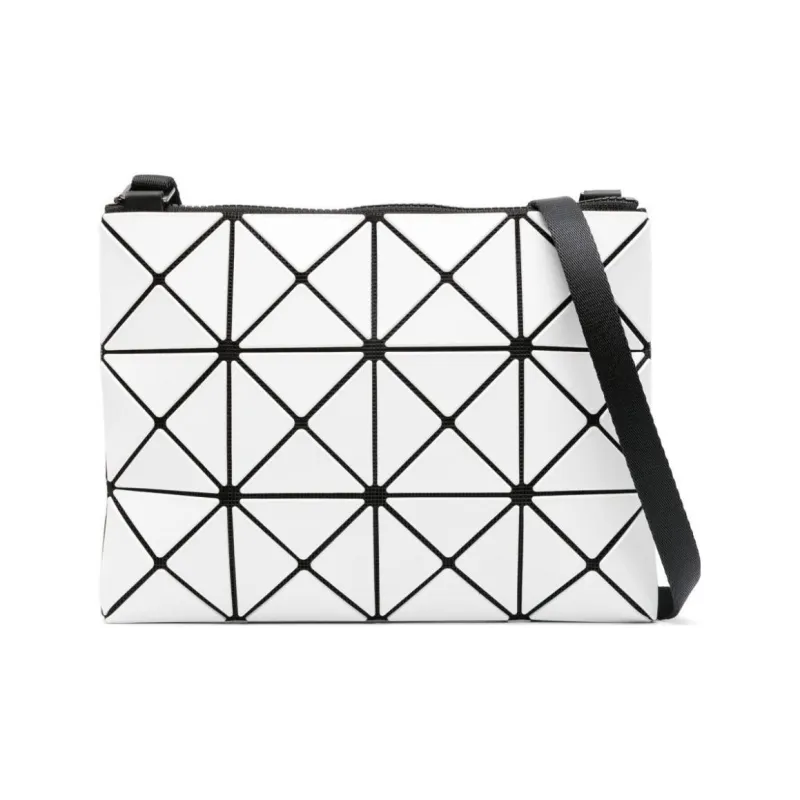ISSEY MIYAKE Polyester Shoulder Bag Crossbody Bag Regular Women's White-0