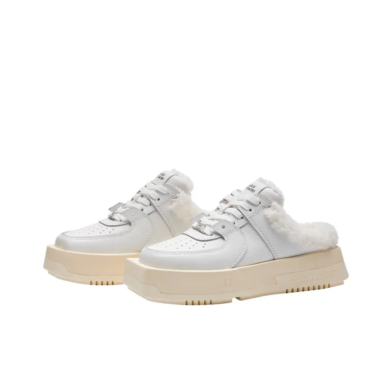 CHOCO CONCERT Coverage Wear Resistance Balance Low Top Stylish Skateboarding Shoes Unisex White-1