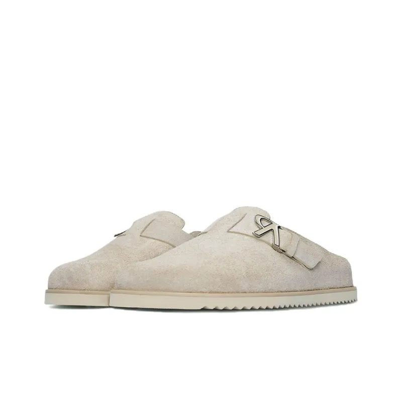 REPRESENT Initial Suede Mules-2