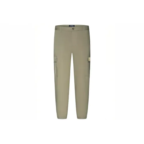 SEPTWOLVES Knitted Sweatpants Men Olive Green