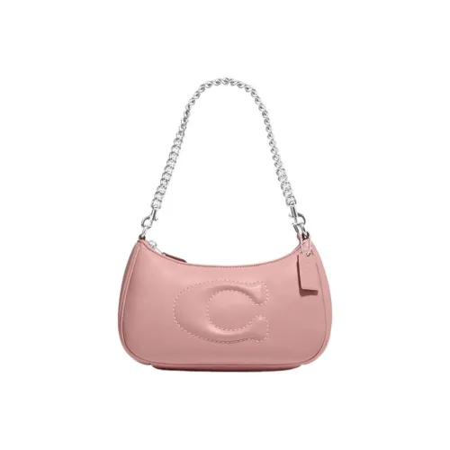 COACH Teri Leather Shoulder Bag, Handbag, Shoulder Bag Women's Pink