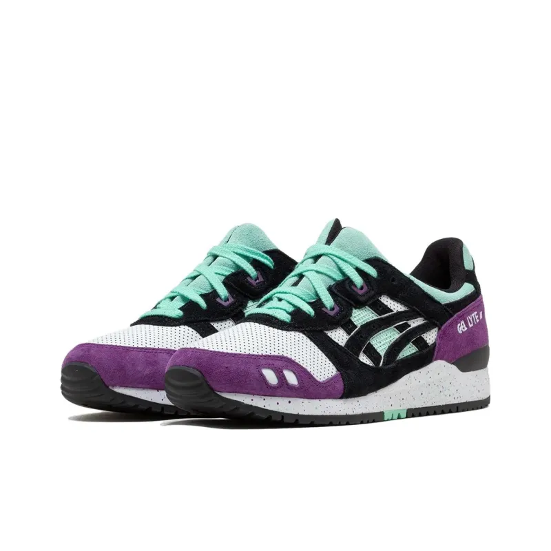 Asics Gel Lyte Iii Og White Black Mint Purple-2