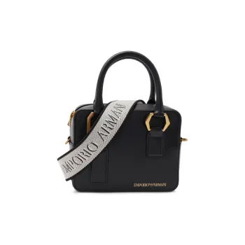 EMPORIO ARMANI Polyester Shoulder Bag, Crossbody Bag, Handbag Women's Black