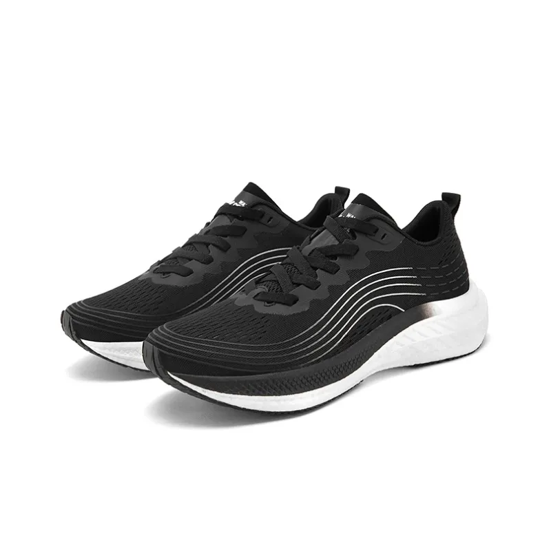 WALKSOUL Running Shoes Men Low Top White/Gray/Black/Royal Blue-16