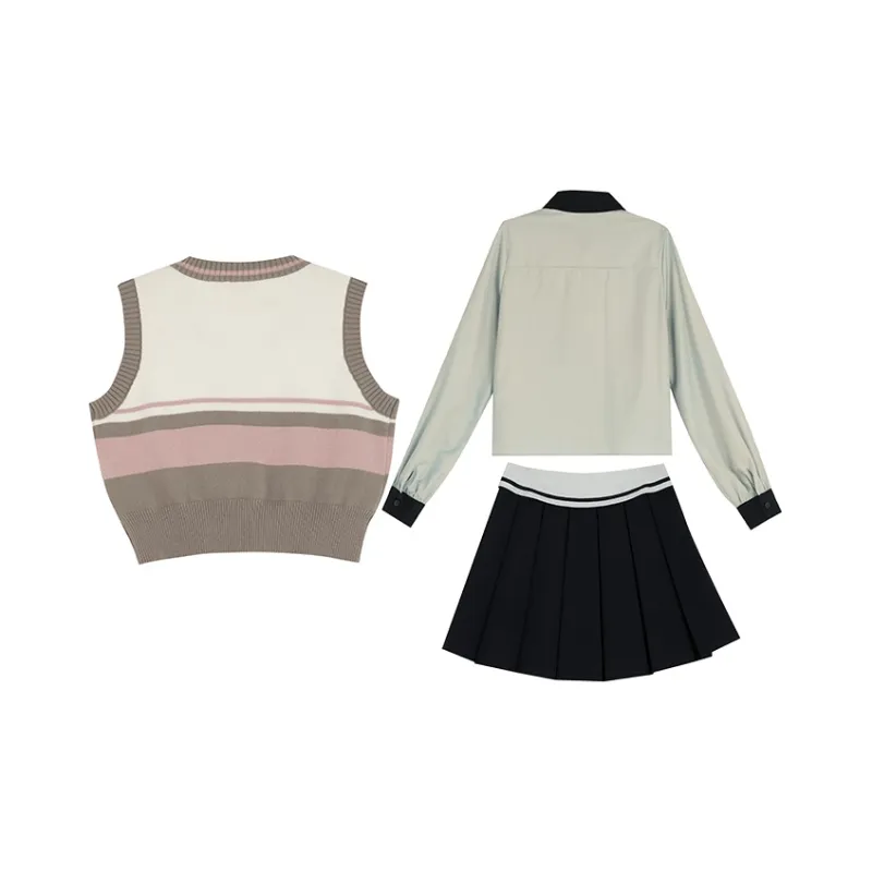 SNBL Two Piece Skirt Sets Women's-4