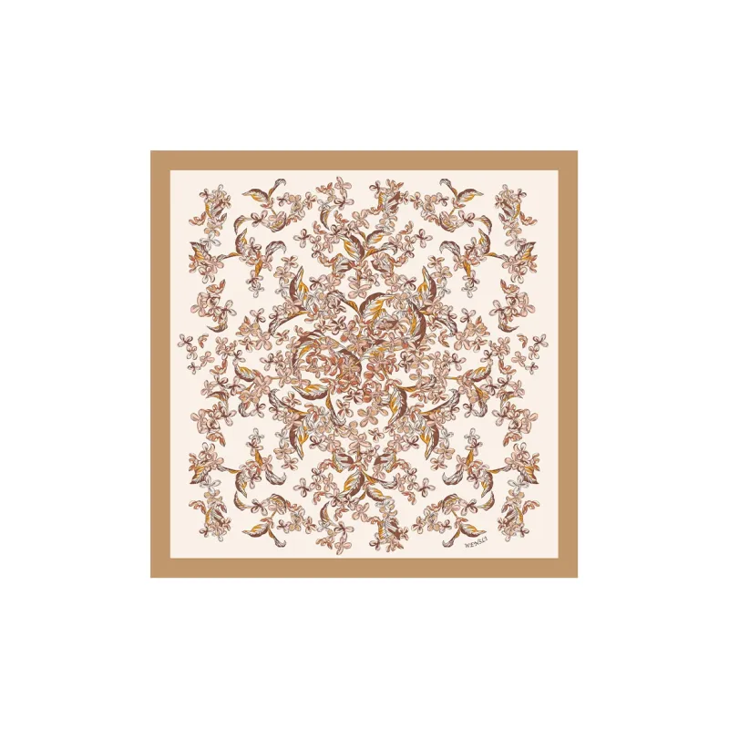 WENSLI Silk Scarves Women's-2