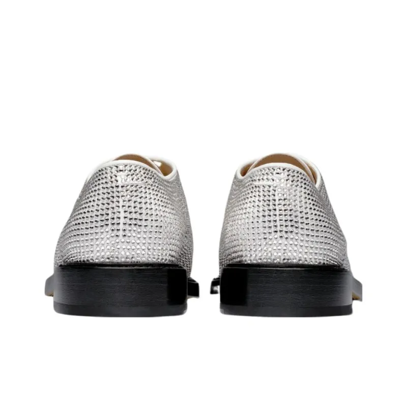 Maison Margiela Embellished Lace Up Shoes-3