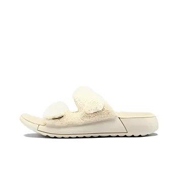 Ecco Slide Slippers 3cm Women's Nude