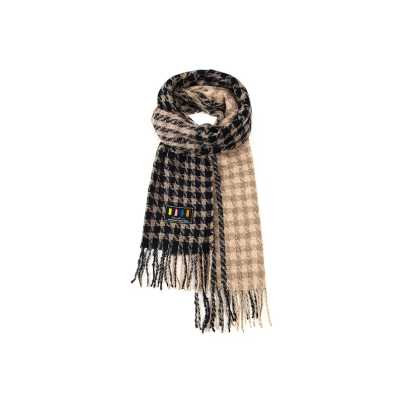 BAIJUAN Knit Scarves Unisex-3