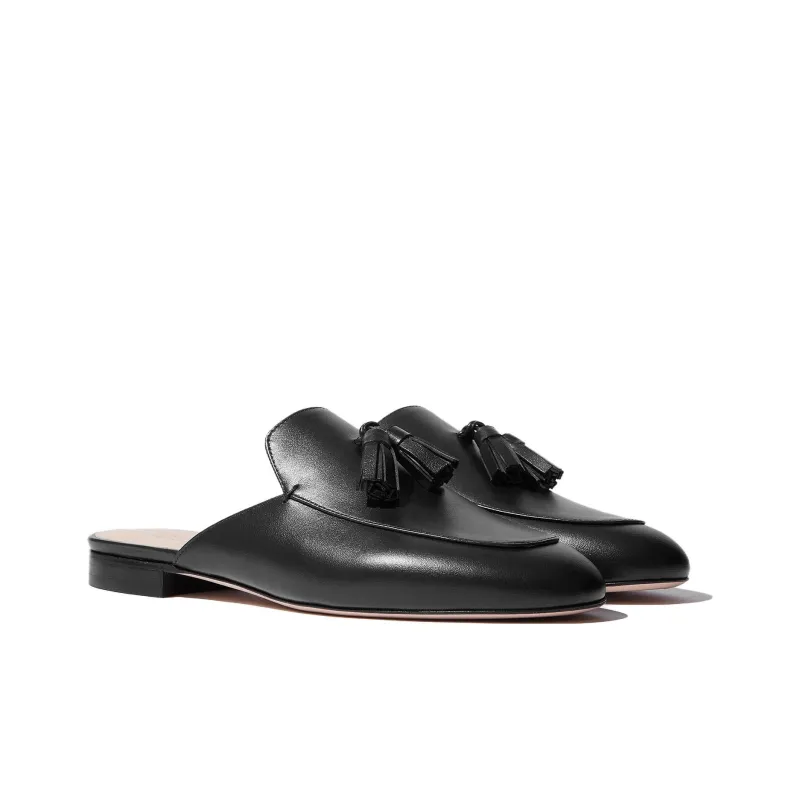 SCAROSSO Giorgina Tassel-Detailed Mules Women's-2