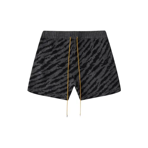 RHUDE Casual Shorts Men Gray