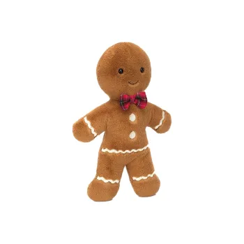 JELLYCAT Jolly Gingerbread Fred Plush Toy