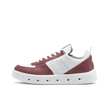 Ecco Low Top Skateboard Shoes Women's Brick Red