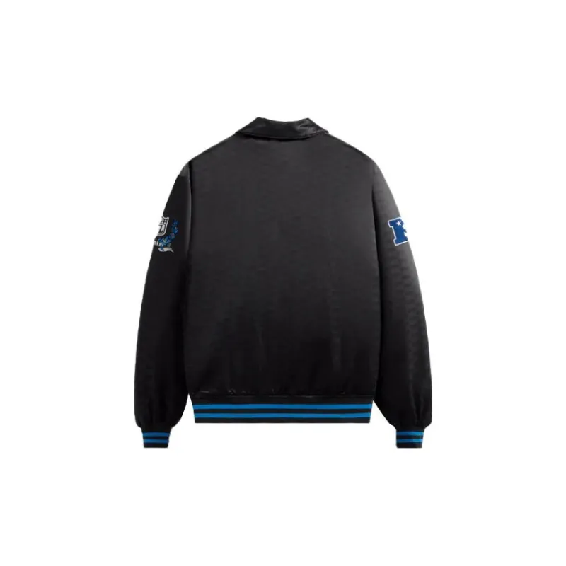 KITH For The NFL Panthers Satin Bomber Jacket-1