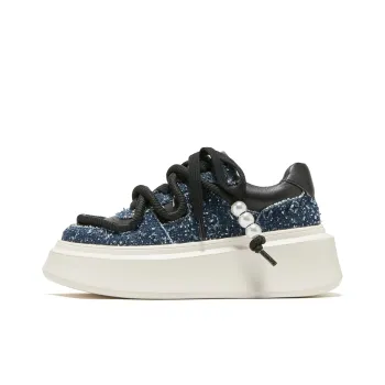 XB ITER Casual Shoes Women's Low Top Sea Blue/Light Blue/Dark Blue