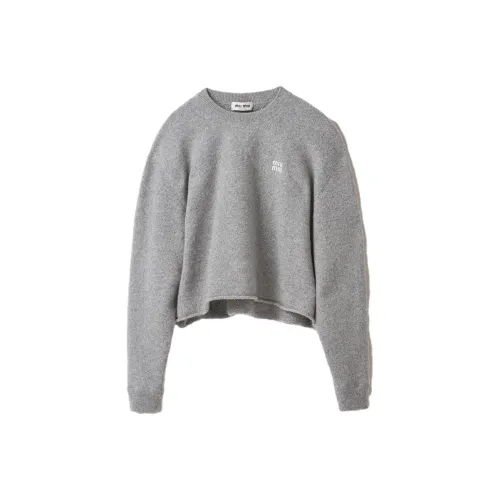 MIU MIU Sweaters Women's Gray