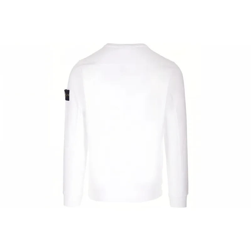 STONE ISLAND Logo Patch Crewneck Sweatshirt-1