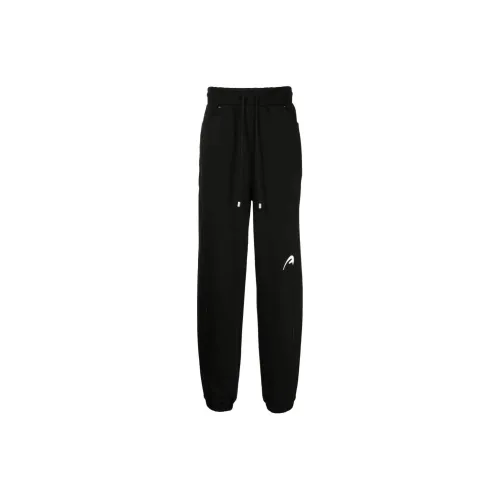 ADER ERROR Logo-embroidered Cotton Drawstring Trousers