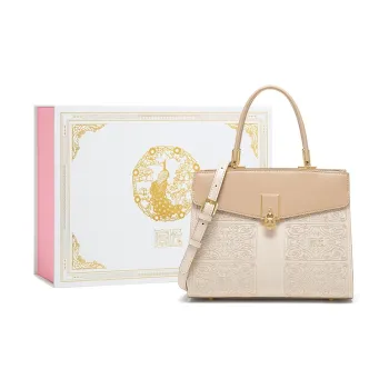Gong Xuan Handbags Noble Coffee Apricot