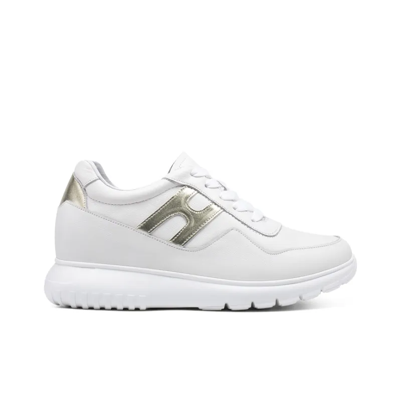 He Jinchang Hermo Collection Low Top Casual Shoes Women's White-1