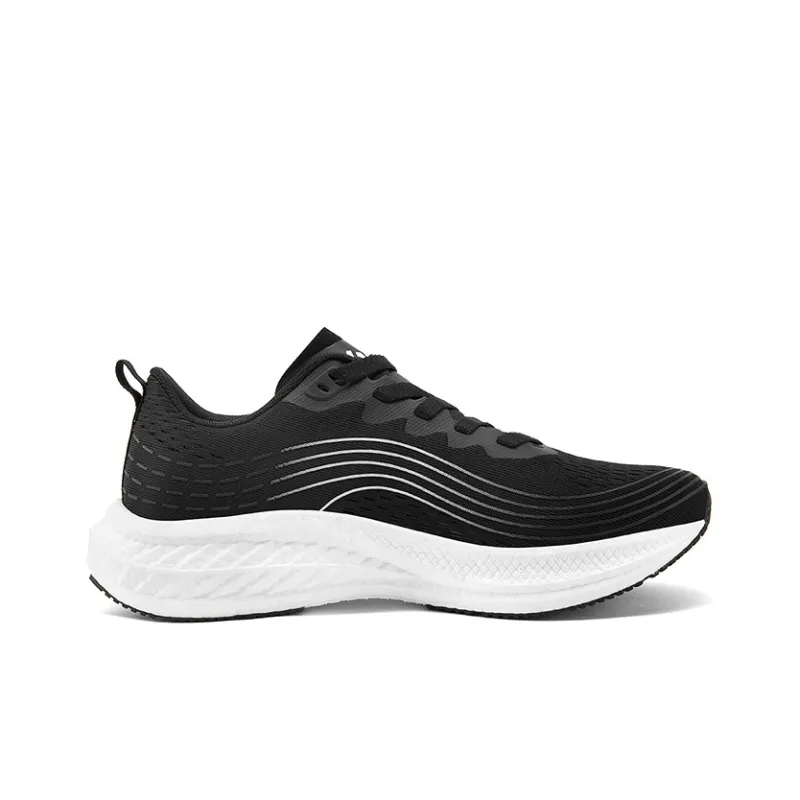 WALKSOUL Running Shoes Men Low Top White/Gray/Black/Royal Blue-14