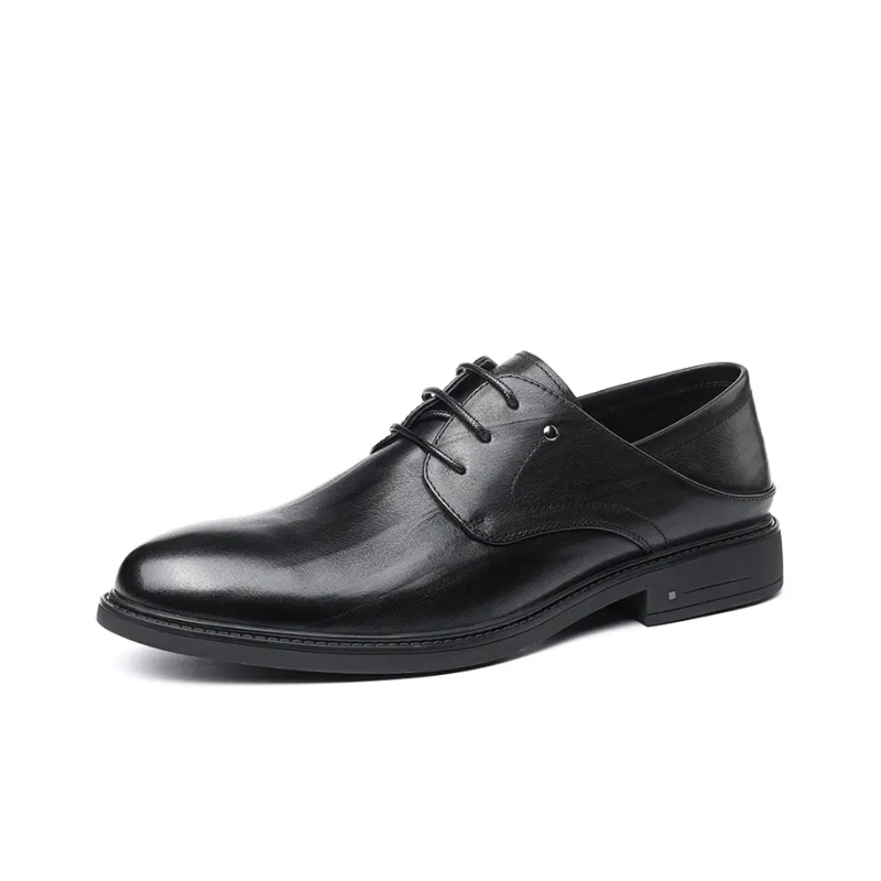 LAORENTOU Dress Shoes Men's Black-1