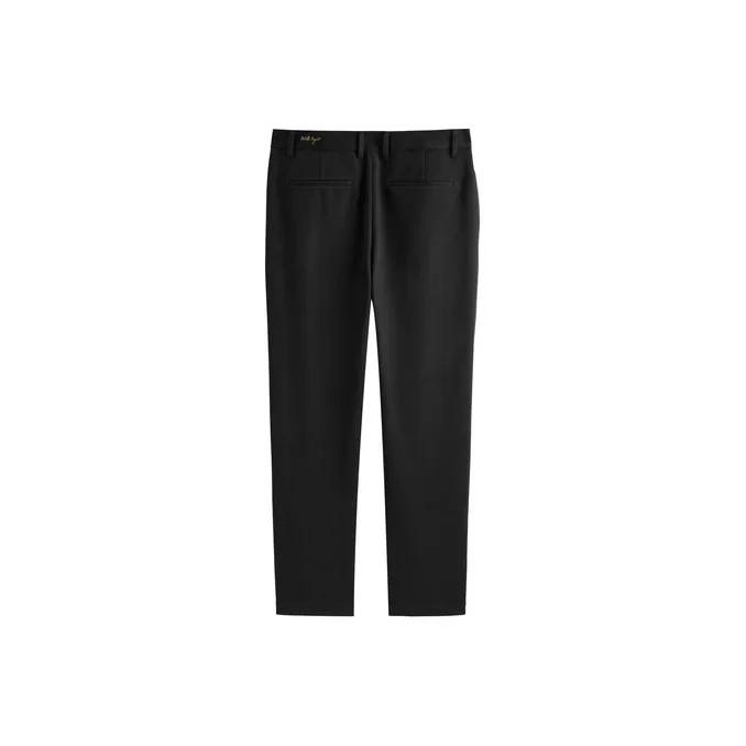 PEACEBIRD MEN Casual Pants Unisex Black-1