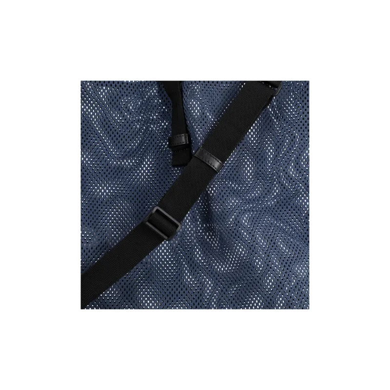 GIVENCHY Leather Textile Storage Travel Bag Regular Men's Blue Black-5