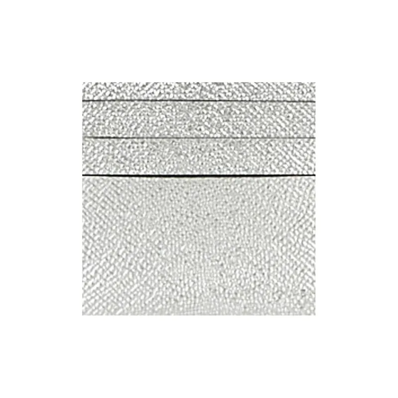 GIVENCHY Leather Card Holder Regular Women's Silver-3