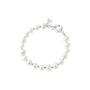 JUICY GRAPE S925 Silver Sweet Style Minimalist Style Versatile Niche Advanced Letter Plate Ins Hand Jewelry Women's