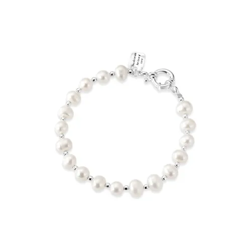JUICY GRAPE S925 Silver Sweet Style Minimalist Style Versatile Niche Advanced Letter Plate Ins Hand Jewelry Women's