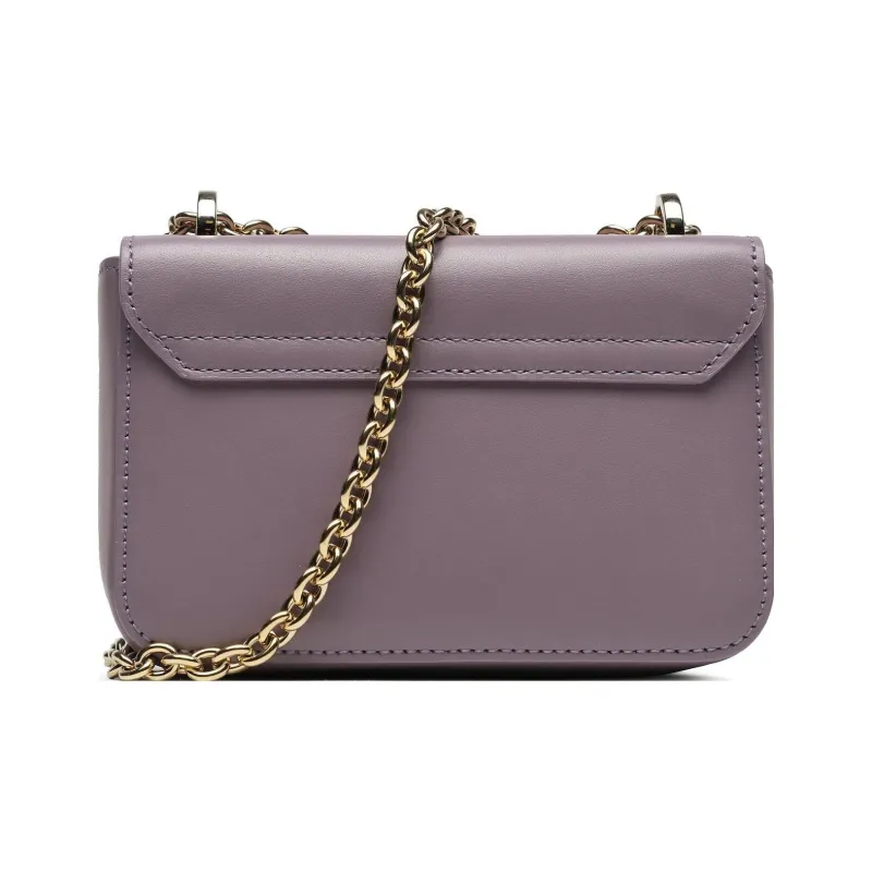 Furla Leather Crossbody Bag, Shoulder Bag Women's Light Purple-2