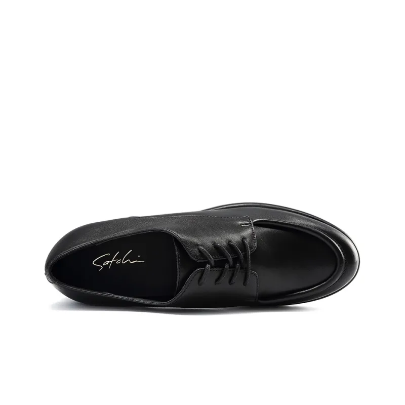 Satchi Casual Single Shoes 4cm Women's Black-3