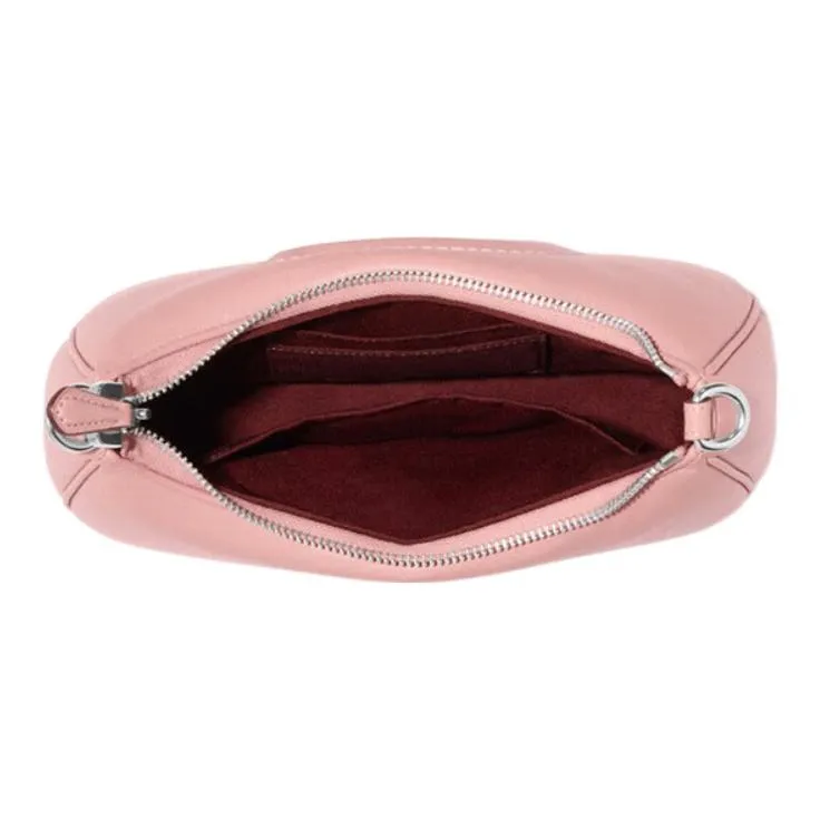 COACH Teri Leather Shoulder Bag, Handbag, Shoulder Bag Trumpets Women's Pink-2