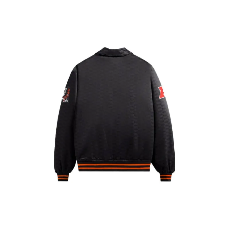 KITH For The NFL Bengals Satin Bomber Jacket-1