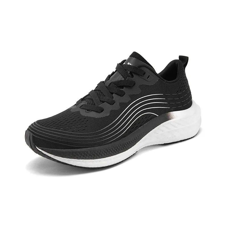 WALKSOUL Running Shoes Men Low Top White/Gray/Black/Royal Blue-13
