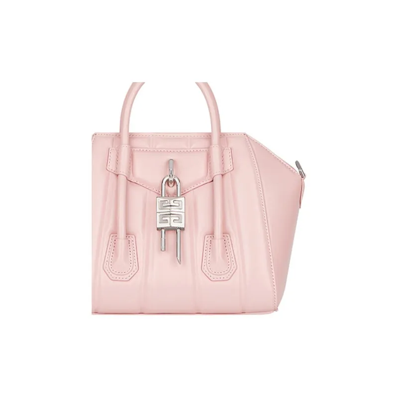 GIVENCHY Antigona Sheepskin Shoulder Bag Crossbody Bag Handbags Regular Women's Pink-3