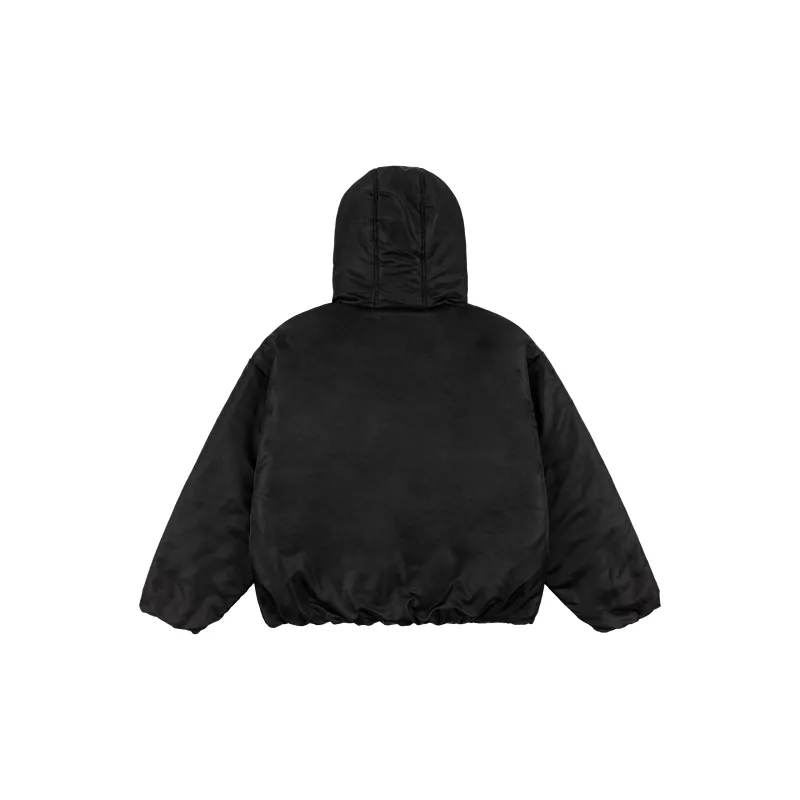 XINYINSU Puffer Jacket Coat Unisex Black-1