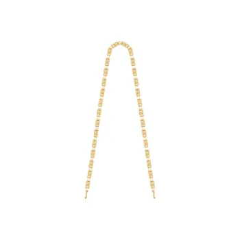 Givenchy G Cube Brass Shoulder Strap Bag Straps Women's Gold