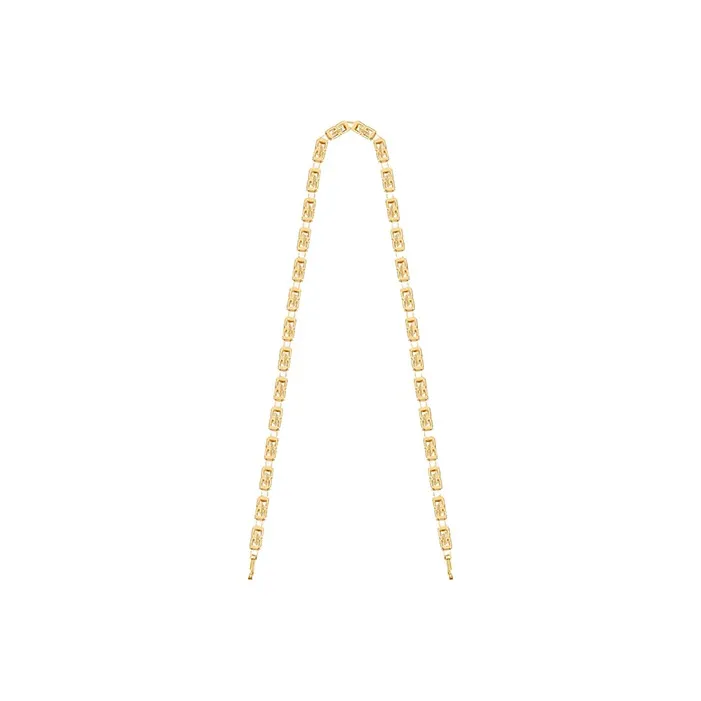 Givenchy G Cube Brass Shoulder Strap Bag Straps Women's Gold-0