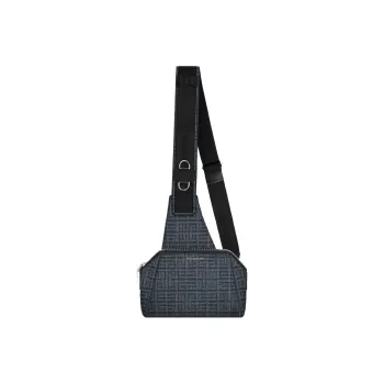 GIVENCHY Antigona Denim With Cotton And Calfskin Shoulder Bag Crossbody Bag Small Size Men's Gray