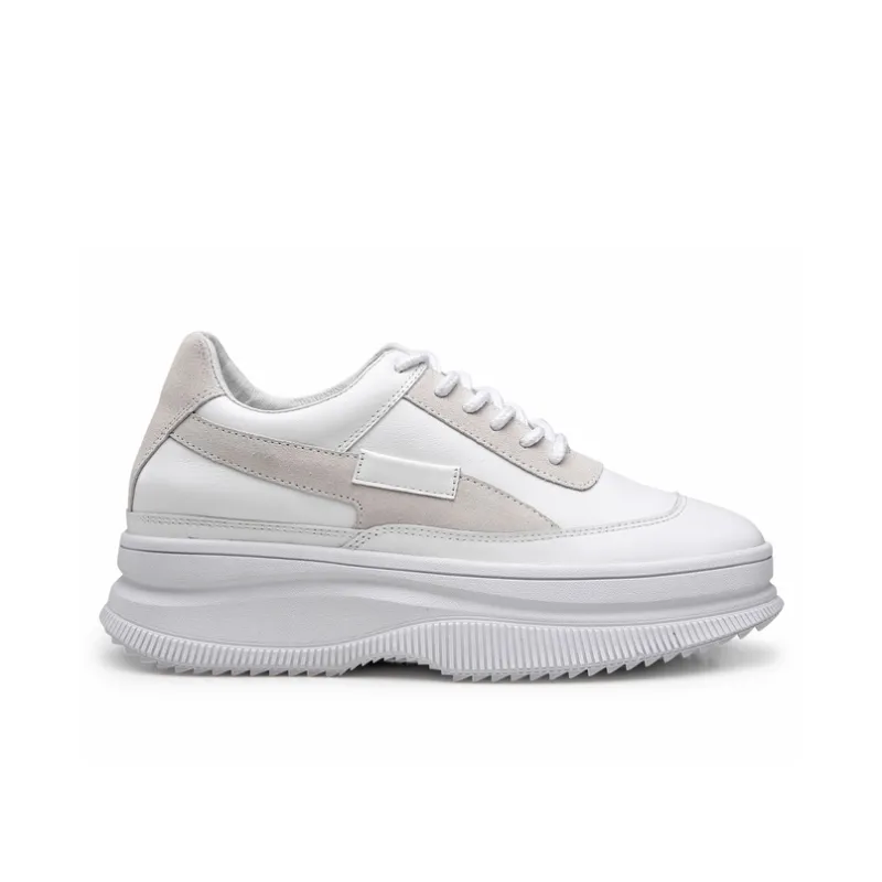 He Jinchang Hermo Collection Low Top Casual Shoes Women's White-1