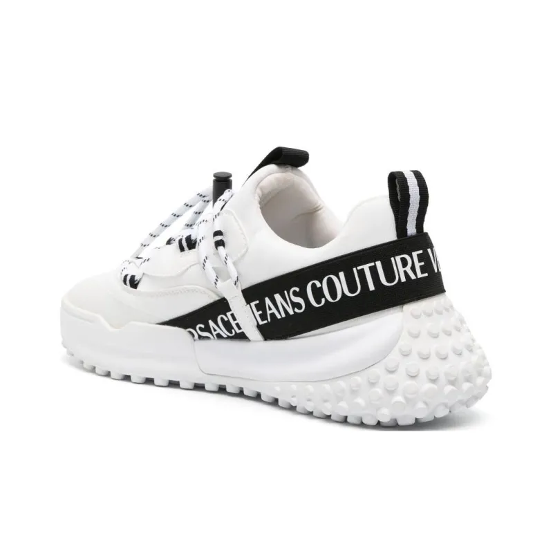 VERSACE JEANS Couture Low Top Casual Shoes Men's White-3