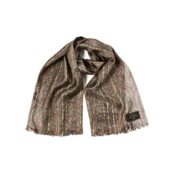 Beams Silk Scarves Men's Multicolor