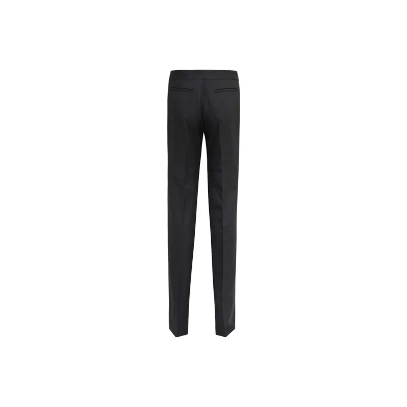 OFF-WHITE High-Waist Split-Hem Tailored Trousers-1