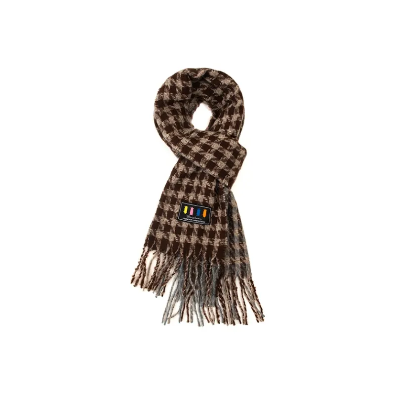 BAIJUAN Knit Scarves Unisex-1